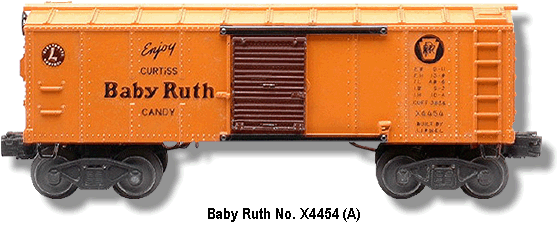 Baby Ruth Box Car No. 4454