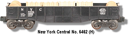 Lionel Trains NYC Gondola No. 6462 Variation H
