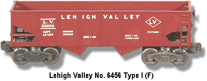 Lehigh Valley No. 6456 Type I Variation F