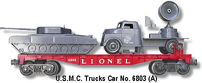 U.S.M.C. Trucks Car No. 6803