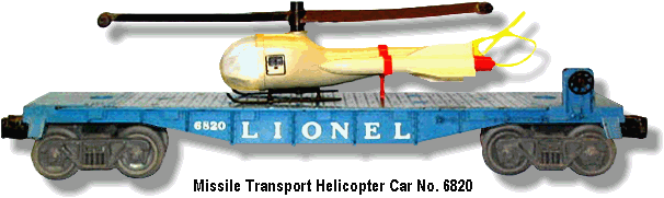 The Missile Transport Helicopter Car No. 6820