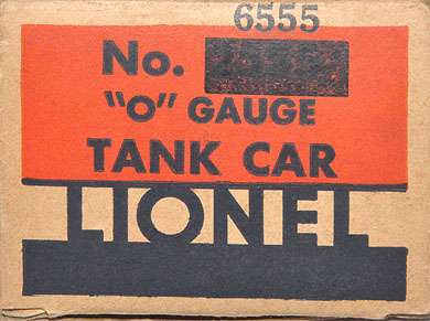 No. 6555 Overprinted Early Classic Box End