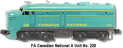 Canadian National FA A Unit No. 228