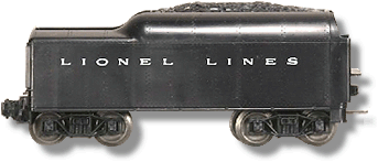 No. 1060T Lionel Lines Small Streamlined Tender