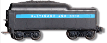 No. 247T Baltimore & Ohio Small Streamlined Tender