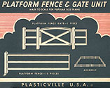 3-F Platform Fence and Gate Unit Box