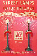 LP-9 Lamp Posts on Card