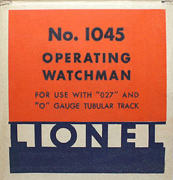 No. 1045 Operating Watchman Box