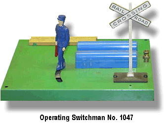 Lionel Trains Operating Watchman No. 1047