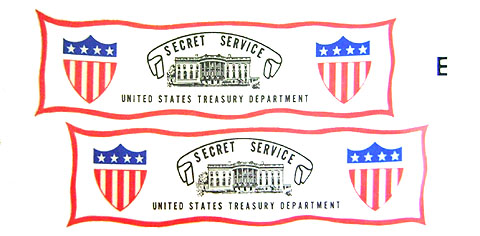 Sheet E: Secret Service Banners