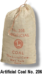 Lionel Trains Bakelite Coal No. 206