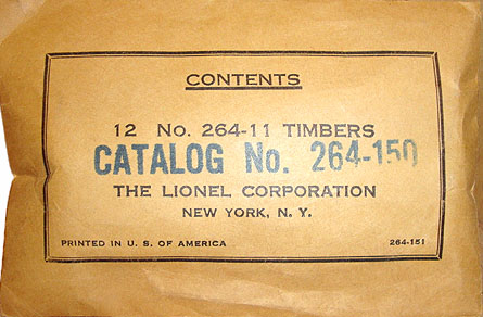 No. 264-150 Separate Sale Timber Envelope