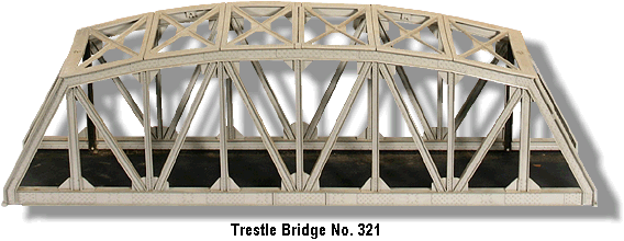 Lionel Trains Trestle Bridge No. 321
