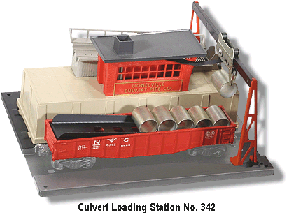 Lionel Trains Culvert Loading Station No. 342