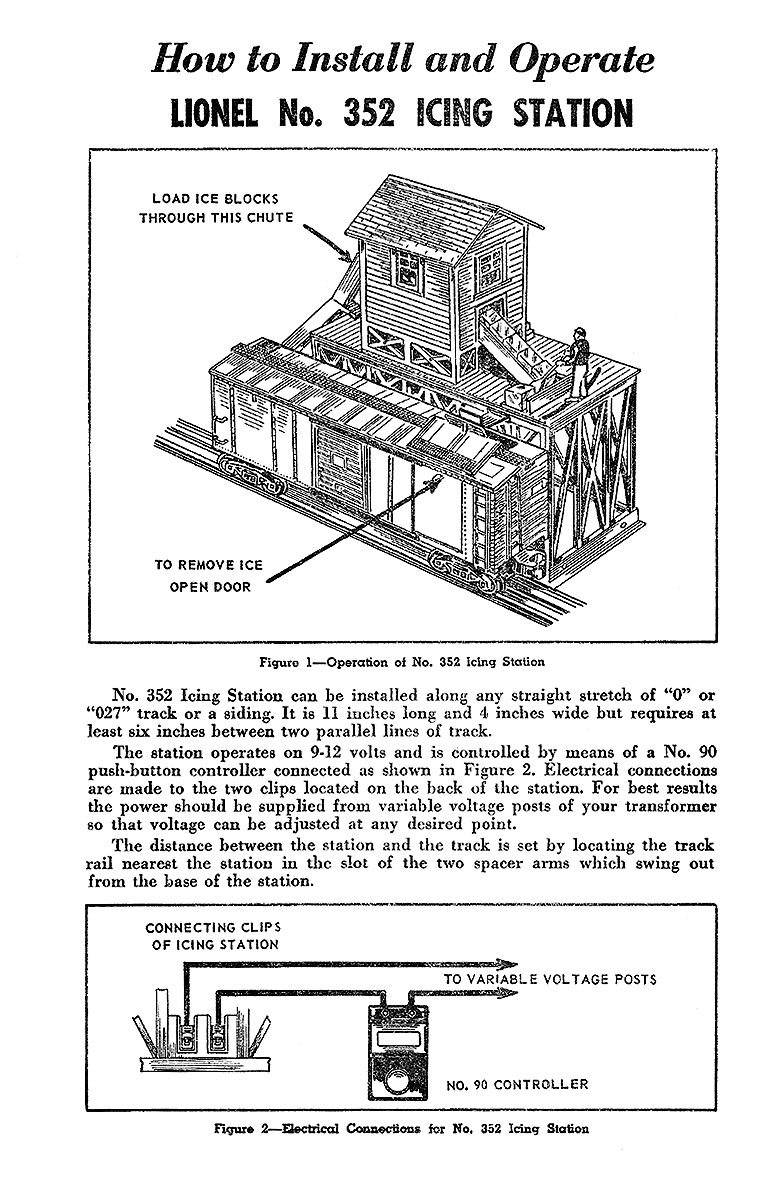 No. 352-44 Instruction Sheet Front Page