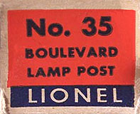 No. 35 Boulevard Lamp Box End