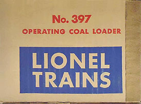 No. 397 Coal Loader Later Issue Box