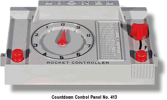 Lionel Trains Countdown Control Panel No. 413