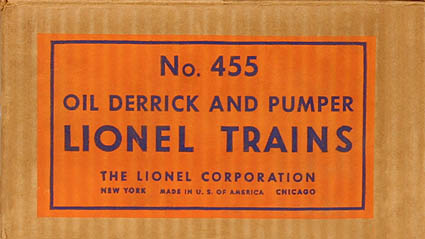 Oil Derrick No. 455 Box Side View