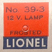 No. 39-3 Tear Drop Light Box End