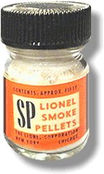 Typical Round Plastic Capped Smoke Pellet Bottle