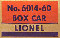 No. 6014-60 Box End