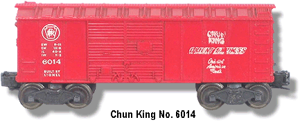Lionel Trains Chun King Box Car No. 6014