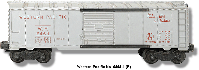 Western Pacific No. 6464-1 Variation B