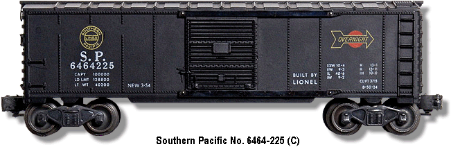 Southern Pacific No. 6464-225 Variation C