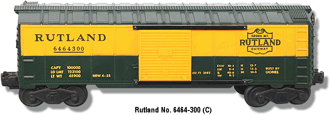 Rutland No. 6464-300 Variation C