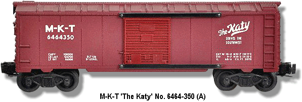 M-K-T 'Katy' No. 6464-350 Variation A