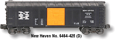 New Haven No. 6464-425 Variation D