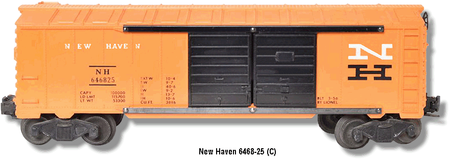 New Haven Automobile Car No. 6468-25 C Variation