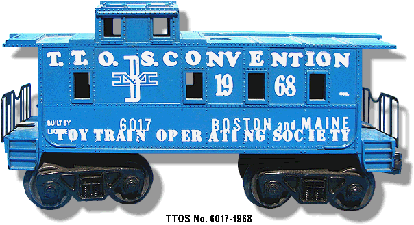 The Lionel Trains Toy Train Operating Society No. 6017