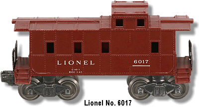 Lionel Trains Lionel Caboose No. 6017
