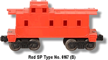 he Unmarked No. 6167 Caboose B Variation