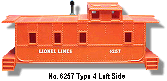 No. 6257 Type 4 Left Side