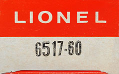 No. 6517-1966 Display Box End