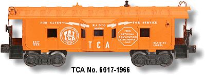 The TCA No. 6517-1966 Bay Window Caboose