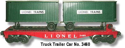 Lionel Trains Trailer Car No. 3460