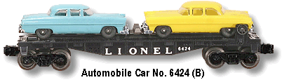Automobile Car No. 6424 B Variation