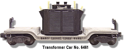 Depressed Center Transformer Flat Car No. 6461 A Variation