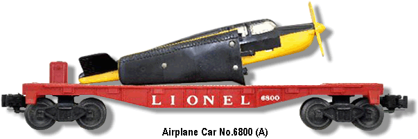 Airplane Car No. 6800 A Variation
