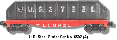 Girder Bridge Flat Car No. 6802 Variation A