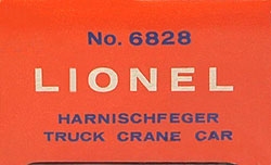 No.6828 Orange Picture Box End