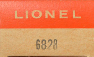 No. 6828 Display Box End 1966 Production