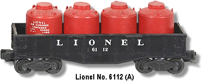 Lionel Trains Gondola No. 6112 Variation A