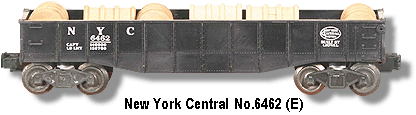 Lionel Trains NYC Gondola No. 6462 Variation E