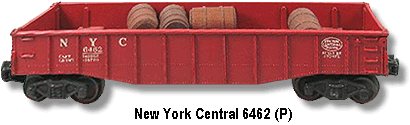 Lionel Trains NYC Gondola No. 6462 Variation P