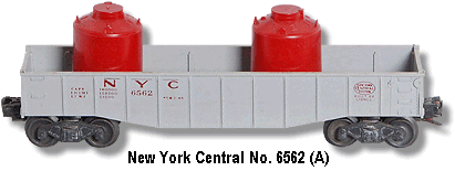 Lionel Trains NYC Gondola No. 6562 Variation A